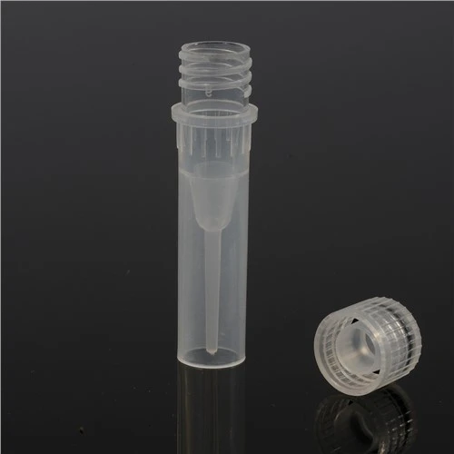 0 Frascos Criogênicos Transparentes de 0,5ml Autônomo