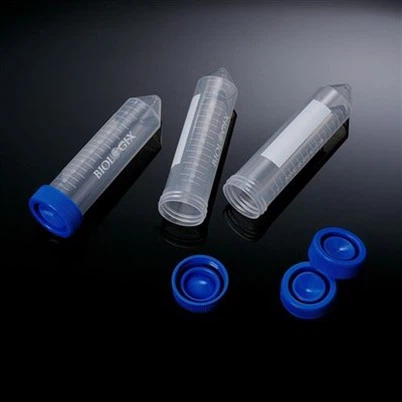 Tubos de centrífuga com padrões de segurança IATA de polipropileno médico de 50 ml