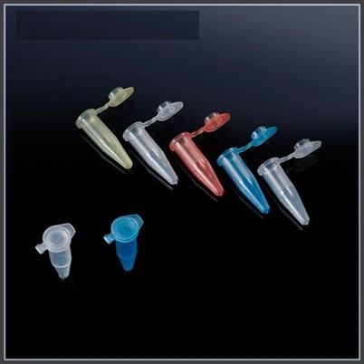 Centrifugação alta e transparente 0.5ml Micro Centrifuge Tubes