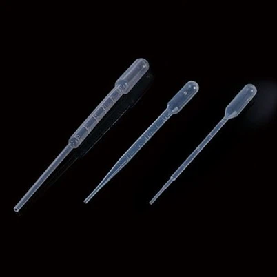 Pipetas pasteur descartáveis
