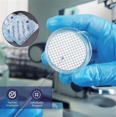 Filtros de membrana com grade microbiana e dispensador automático de membrana