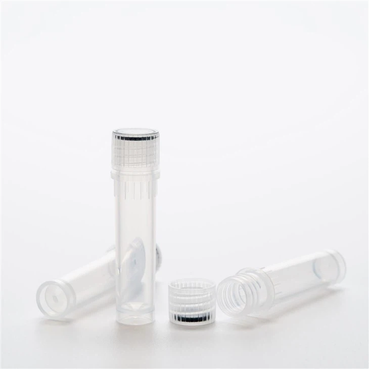 0.5ml 1.5ml 2.0ml External Thread Sterile RNAse & DNAse Free Cryovials