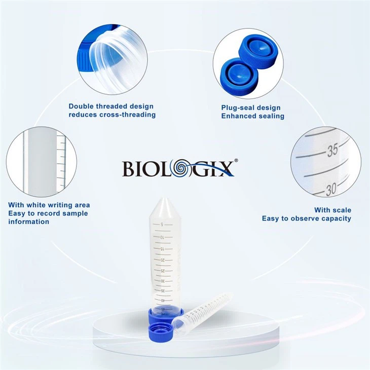 15ml/50ml Laboratory Centrifuge Tubes
