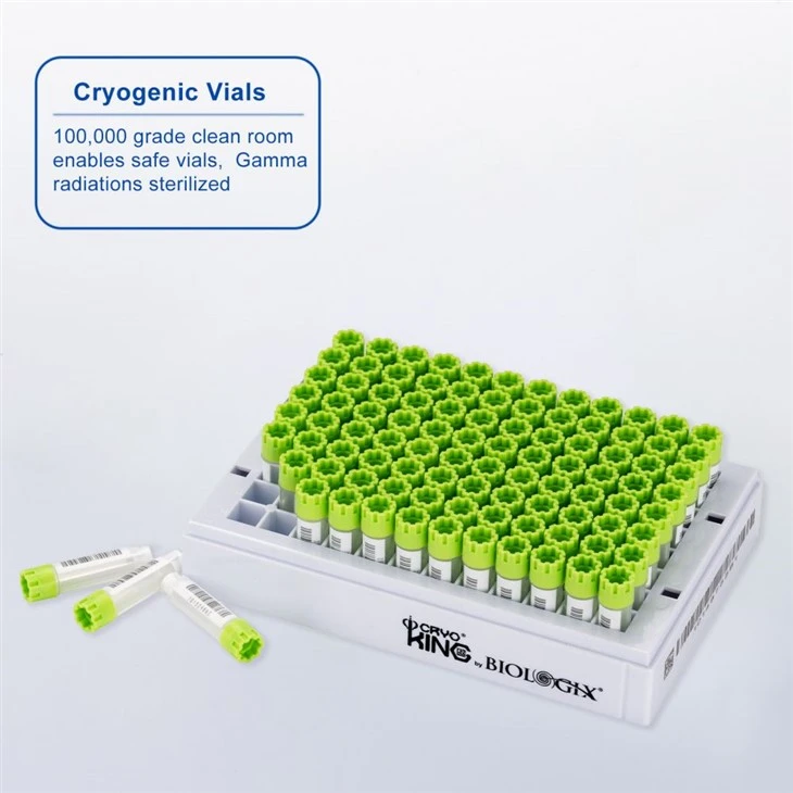 SBS Standards Cryogenic Vials- External Thread
